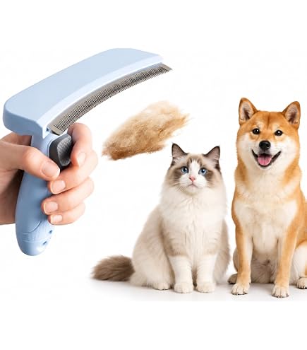 Amazon.co.jp: 犬猫用 アーチ型抜け毛取りブラシ 2026 新